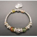 Charming Bead and Crystal Bracelet #3 - 10 pc pack - Mix Pack