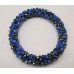 Designer Pineapple Bead Crystal Bracelet - Variegated Colors