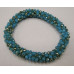 Designer Pineapple Bead Crystal Bracelet - Variegated Colors