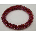 Designer Pineapple Bead Crystal Bracelet - Translucent Colors