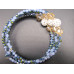 Memory Wire Bead Bracelet - Round Bead - Assorted Colors Available!