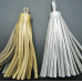 Leather Tassel - Silver or Gold Available