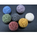 Lava Bead (12 mm) - set of 7 in Colors