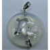 GP Round - Gemstone Round Shape Pendant with flowers and Bail - Assorted Stone Available