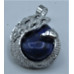 GP Teardrop Pendant with Swan and Bail - Assorted stone available