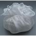 Gift Bag - White Organza - 28 cm DIA ( 11 Inches) - 10 Pieces Pack