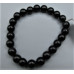 8 mm Gemstone Round Bead Bracelet - 10 pcs pack - Black Obsidian