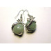 Dragon Wrapped Gemstone Earrings 