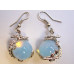 Dragon Wrapped Gemstone Earrings 