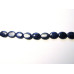 10 x 8mm Oval Lapis Bead Strand