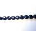 11mm Round Disk Lapis Bead Strand