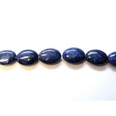 14 x 10mm Oval Lapis Bead Strand