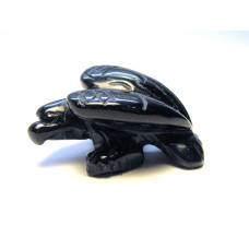 Eagle Classic 2.25 Inch Figurine - Black Obsidian