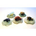 Frog on Lily Pad 2.25 Inch Figurine - Assorted Stones