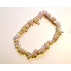 7 Inch Stretch Chip Bracelet - Kunzite  -10 pcs pack