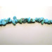 30-34 Inch Chip Necklace - Turquoise Color  - 10 pcs pack