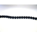 16 inch 8 mm Gemstone Round Bead Strand - Black Obsidian