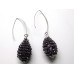 Pineapple Bead Crystal Earrings