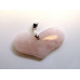 GP Heart - Stretched Gemstone Heart with Bail  Assorted Stones