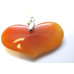 GP Heart - Stretched Gemstone Heart with Bail  Assorted Stones