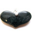 GP Heart - Stretched Gemstone Heart with Bail  Assorted Stones