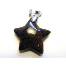 GP Star Pendant with Bail - Tiger Eye