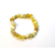 Irregular Gemstone Bracelet - 10 pcs pack - Yellow Opal