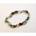 Irregular Gemstone Bracelet - 10 pcs pack - Green Phantom