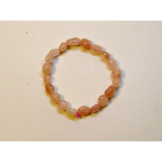 Irregular Gemstone Bracelet - 10 pcs pack - Madagascar Rose Quartz