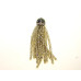 Crystal Tassel with Crystal Cap