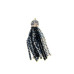 Crystal Tassel with Crystal Cap