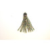 Crystal Tassel with Crystal Cap