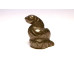 Snake (Cobra) Carved Fetish Bead 0.75 Inch - Hematite