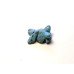 Goldfish 1 Inch Figurine - Howlite Turquoise