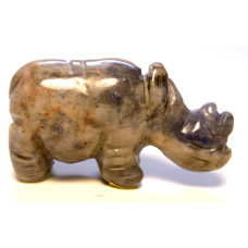 Rhino 1.5 Inch Figurine - Sodalite