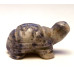 Turtle Carved Fetish Bead 0.75 Inch - Sodalite