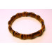 Gemstone Stretch Bracelet - Bamboo Style - Tiger Eye