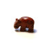 Hippo 1 Inch Figurine - Rainbow Jasper