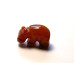 Hippo 1 Inch Figurine - Carnelian Agate