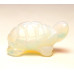 Turtle Carved Fetish Bead 0.75 Inch - Opalite