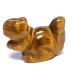 Squirrel 1 Inch Figurine - Tiger Eye