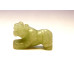 Tiger Carved Fetish Bead 0.75 Inch - Aventurine