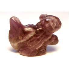 Squirrel 1 Inch Figurine - Amethyst