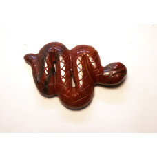 Snake (Sidewinder) 2.25 Inch Figurine - Rainbow Jasper