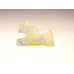 Tiger Carved Fetish Bead 0.75 Inch - Opalite