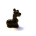 Giraffe Classic 1 Inch Figurine - Obsidian Black