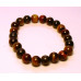 8 mm Gemstone Round Bead Bracelet - 10 pcs pack - Tiger Eye Multi Color