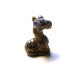 Giraffe Classic Carved Fetish Bead 0.75 Inch - Sodalite