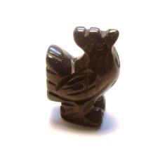 Rooster 1 Inch Figurine - Blue Goldstone