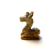 Giraffe Classic 1 Inch Figurine - Picture Jasper